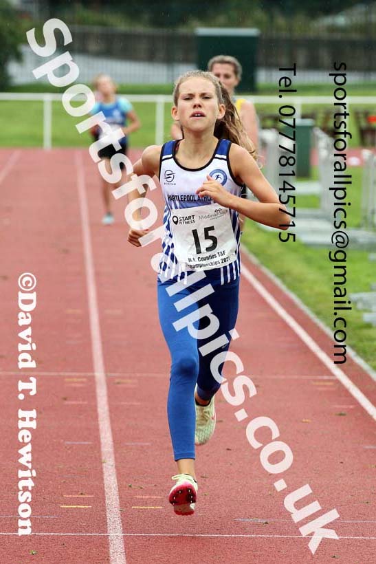 Women and Girls 800 metres, 2021 North Eastern Track and Field Champs., Middesbrough. Photo: David T. Hewitson/Sports for All Pics